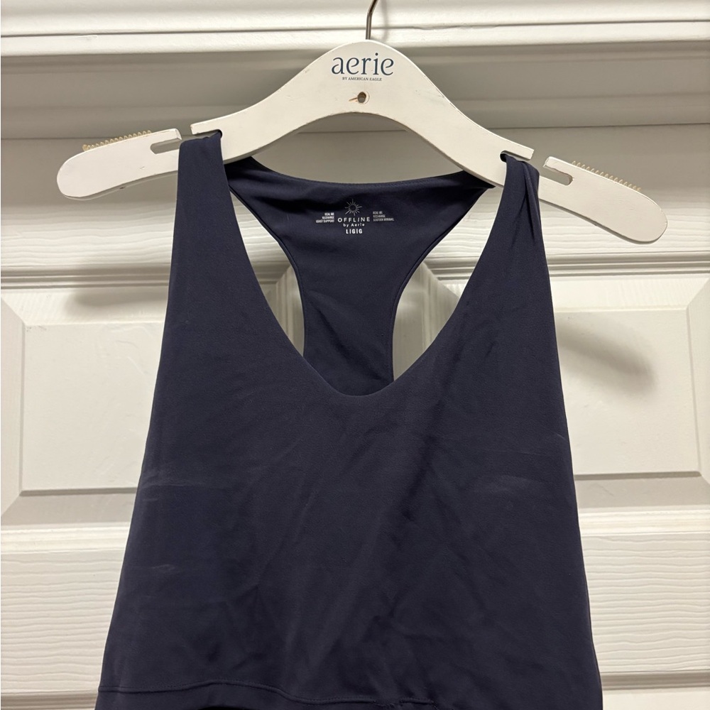OFFLINE By Aerie Real Me Low Key Racerback Sports Bra